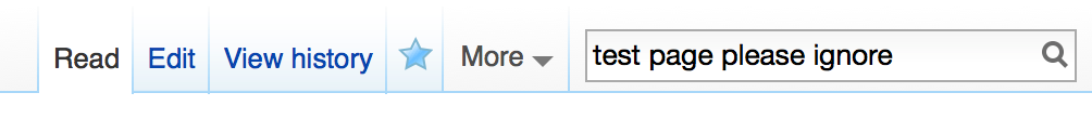 Check that the page doesn't exist already!