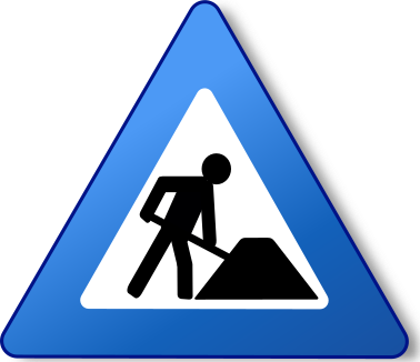 Ambox warning blue construction.png